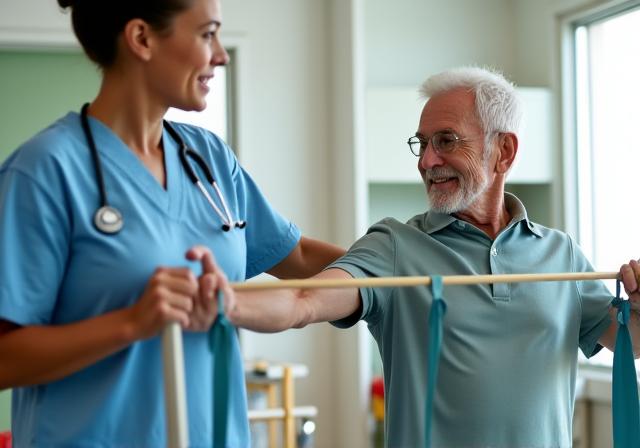 Professional therapy services for elderly